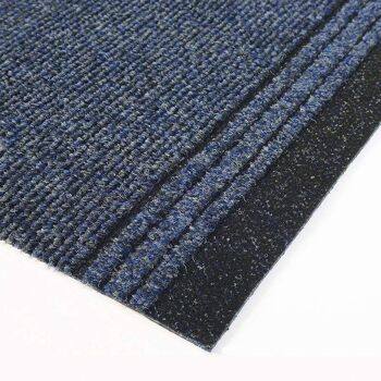 Tapis d'escalier bleu / tapis de cuisine - Sydney (tailles personnalisées disponibles) - 2'2"x15'FT (66x457cm) 7