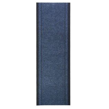 Tapis d'escalier bleu / tapis de cuisine - Sydney (tailles personnalisées disponibles) - 2'2"x18'FT (66x549cm) 2