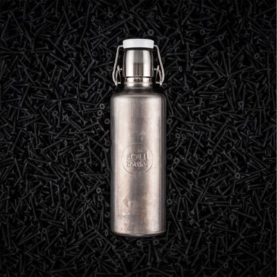 soulbottle steel 0,6l „industrial“ Edelstahlflasche • plastikfrei