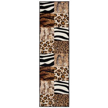 Tapis d'escalier / tapis de cuisine imprimé Safari - Texas (tailles personnalisées disponibles) - 66 cm x longueur - pi (personnalisé) 2