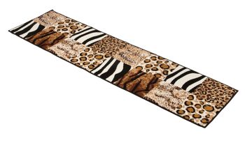 Tapis d'escalier / tapis de cuisine imprimé Safari - Texas (tailles personnalisées disponibles) - 66 cm x longueur - pi (personnalisé) 3