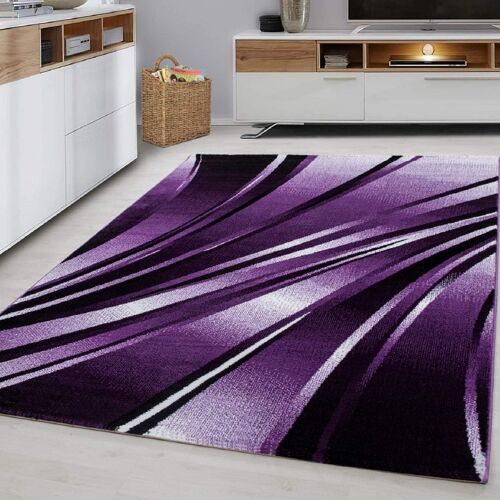 Purple Abstract Rug - Parma