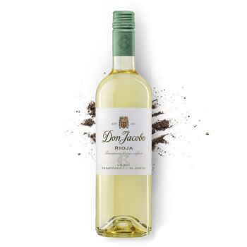 Vin Blanc Don Jacobo Viura-Tempranillo 2019 6x750 ml. 2