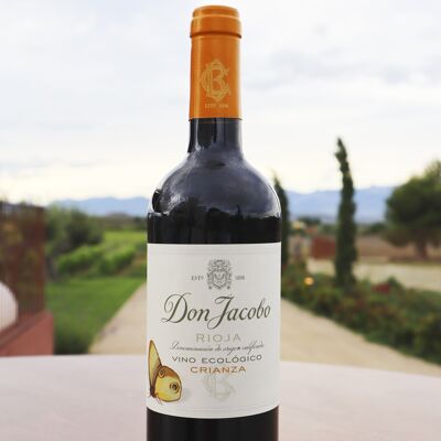 Vino Ecológico Don Jacobo Tinto Crianza 2017 6x750 ml.