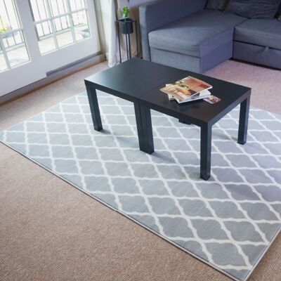 Grey Anejo Rug - Texas - 190 x 280cm