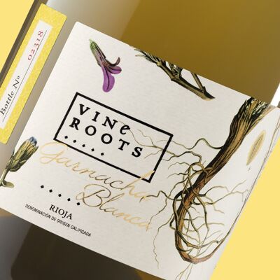 Vino Vine Roots Garnacha Blanca 2018 6x750 ml.