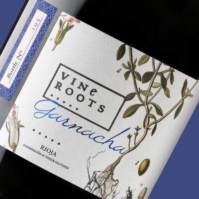 Vino Vine Roots Tinto Garnacha 2016 6x750 ml.