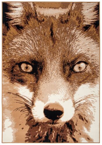 Tapis Renard Brun - Texas Animal Kingdom - 190 x 280cm 2