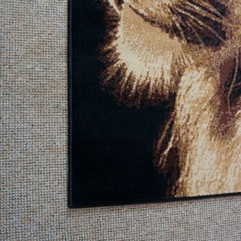 Tapis Lion Marron - Texas Animal Kingdom - 190 x 280cm 4