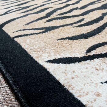 Tapis Orange Imprimé Tigre - Texas Animal Kingdom - 80 x 150cm 3