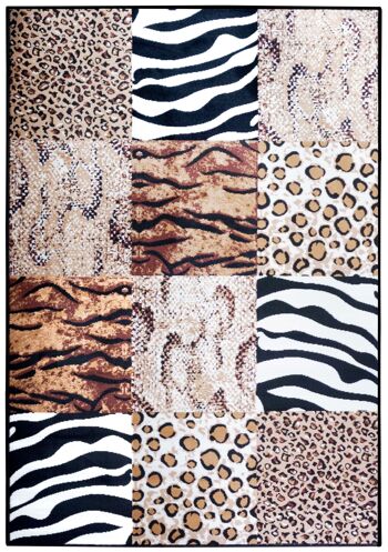 Tapis Imprimé Safari - Texas Animal Kingdom - 80 x 150cm 2