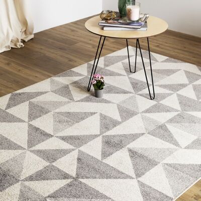 Grey Prism Rug - Cosi - 120 x 170cm (4’ x 5’6”)