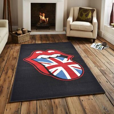 Rolling Stones Union Jack Rug - Texas - 80x150cm (2'8"x5')