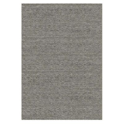 Sisal Flat Weave Grey Lines Rug - Terazza - 120 x 170cm (4’ x 5’6”)