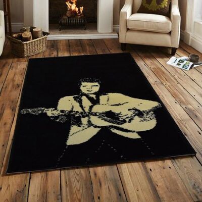 Elvis Print Rug - Texas - 120x170cm (4'x5'8")