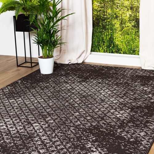 Brown Boxed Rug - Cosi - 120 x 170cm (4’ x 5’6”)