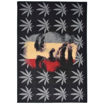 Tapis Imprimé Bob Marley Ganja - Texas - 120x170cm (4'x5'8") 2