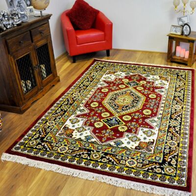 Red Vesal Persian Rug - Dakota - 120x170cm (4'x5'8")