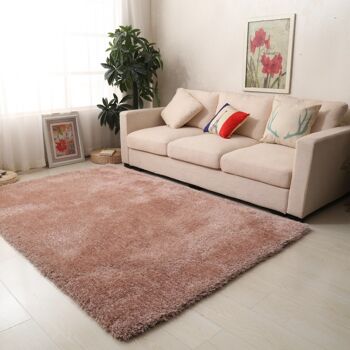 Tapis Mink Shimmer Shaggy - Doux - 200x290cm (6'6"x9'5") 2