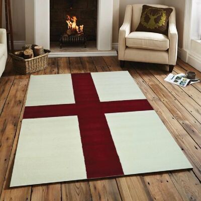 England Flag Print Rug - Texas - 60x110cm (2'x3'7")