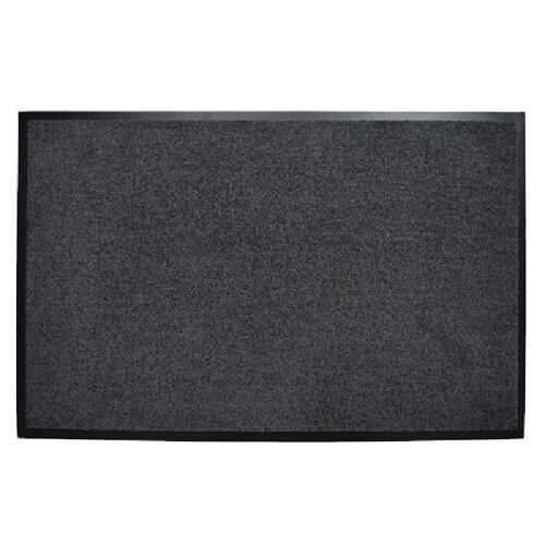 Dark Grey Twister Doormat - 90x120cm (3'x4')