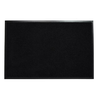 Black Twister Doormat - 40x60cm (1'4"x2'