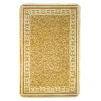 Tapis d'escalier / tapis de cuisine beige - Luna (tailles personnalisées disponibles) - 66 cm x longueur - pi (personnalisé) 2