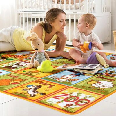 Zoo Alphabet Playmat - 100x165cm (3'2"x5'4")