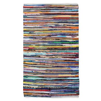 Tapis Chiffon Multicolore - Chindi - 60x230cm (2'x7'8") 2