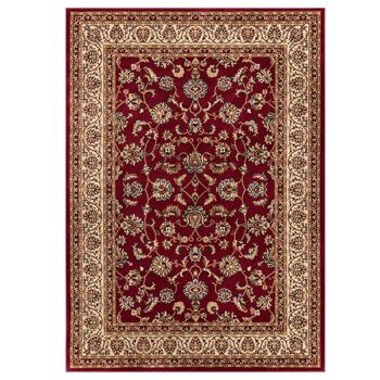 Tapis Floral Traditionnel Rouge - Virginia - 60x110cm (2'x3'7") 2