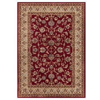 Tapis Floral Traditionnel Rouge - Virginia - 80x150cm (2'8"x5") 2