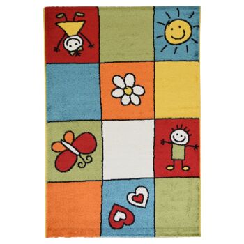 Tapis Enfant Sourire Multicolore - Floride - 60x110cm (2'x3'7") 2