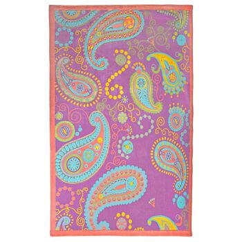 Tapis Motif Paisley Moderne - Farrah - 160x230cm (5'4"x7'8") 2