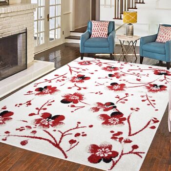 Tapis Fleur de Cerisier - Chicago - 120x170cm (4'x5;8") 1