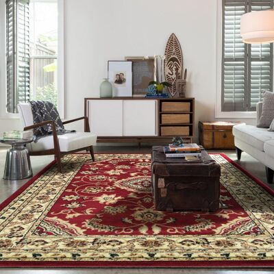 Red Sherborne Rug - Indiana - 120x170cm (4'x5;8")