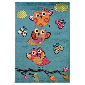 Tapis Enfant Blue Owl - Alaska - 120x170cm (4'x5;8") 2