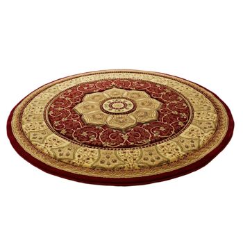 Tapis Victorien Rouge - Washington - 80x150cm (2'8"x5') 6