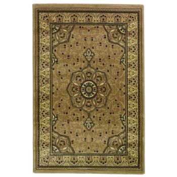 Tapis Victorien Beige - Washington - Cercle 120cm 2