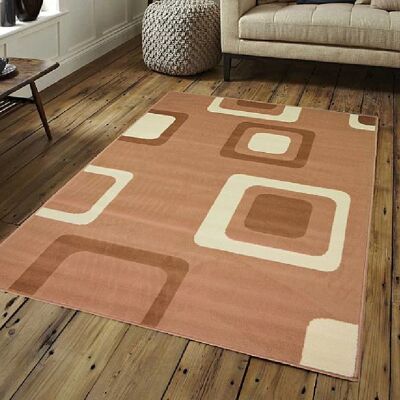 Berber Boxed Pattern Rug - Texas - 60x110cm (2'x3'7")