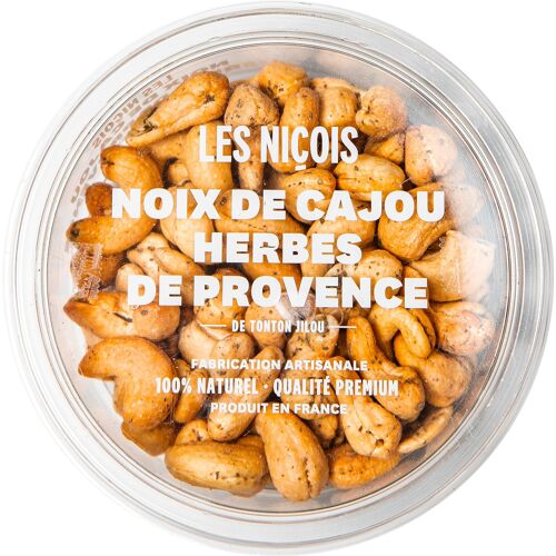 Noix de cajou herbes de Provence de Tonton Jilou (110g)