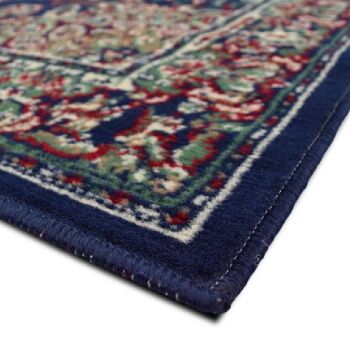 Tapis Marrakesh Traditionnel Marine - Texas - 60x225cm (2'x7'3") 4