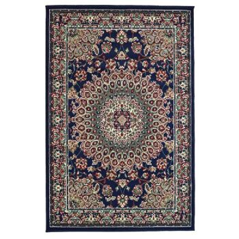 Tapis Marrakesh Traditionnel Marine - Texas - 235x320cm (7'7"x10'5") 2