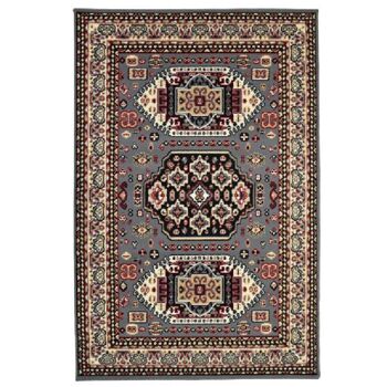 Tapis Kandhara Traditionnel Gris - Texas - 60x110cm (2'x3'7") 2