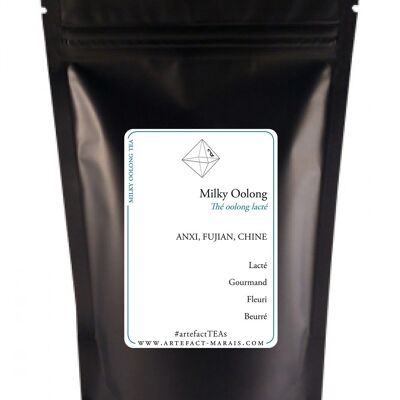 Milky Oolong, té con leche Oolong, paquete de 100 g a granel