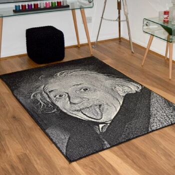 Tapis imprimé Einstein - Texas - 120x170cm (4'x5'8") 1