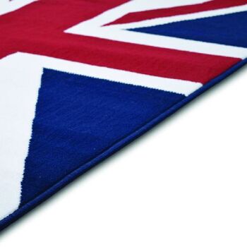 Tapis Imprimé Drapeau Union Jack - Texas - 80x150cm (2'8"x5') 3