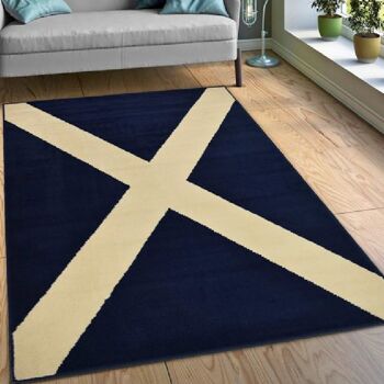 Tapis Imprimé Drapeau Ecosse - Texas - 60x110cm (2'x3'7") 1