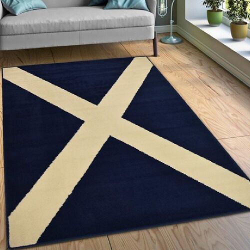 Scotland Flag Print Rug - Texas - 120x170cm (4'x5'8")