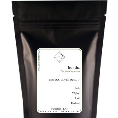 Jeoncha, Organic Korean green tea, 100g packet