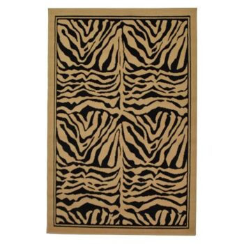 Tapis Berbère Imprimé Zèbre - Texas Animal Kingdom - 60x110cm (2'x3'7") 2